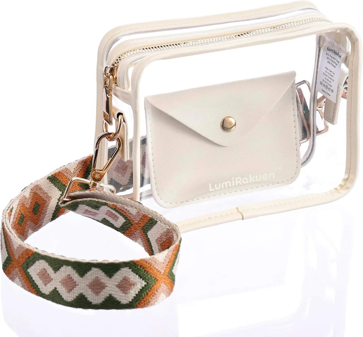 3 In 1 Clear Concert Stadium Bag Crossbody Stadium Approved, Concert Outfits For Women, Clear Stadium Bag Crossbody, Sport Festival Concert Sport Prom Party