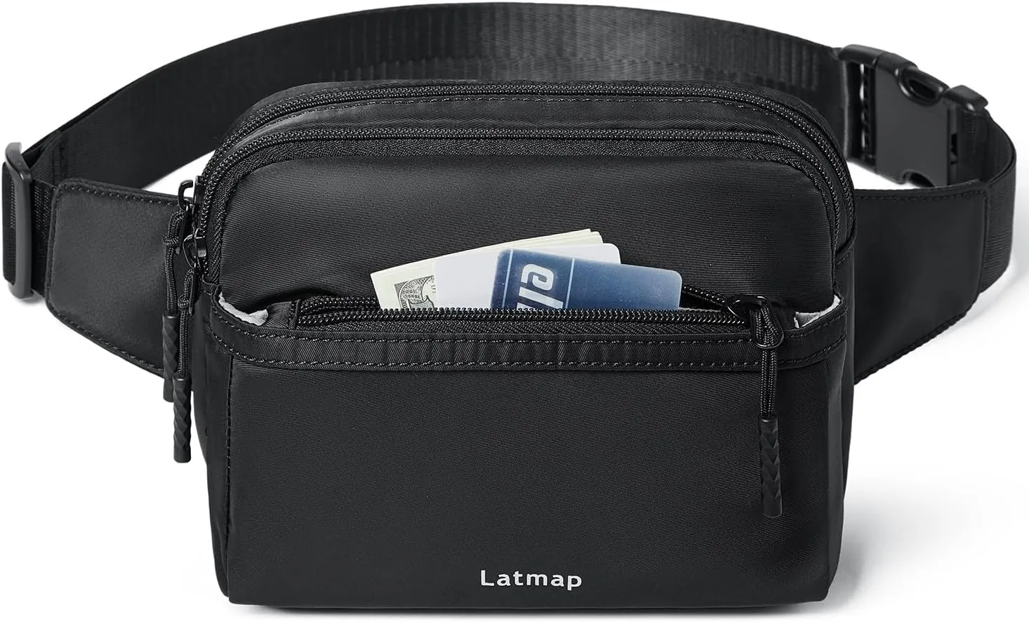 3L Fanny Packs Belt Bag for Women Small Everywhere Crossbody Bag Waist Bag Faux Leather Sling Chest Bag Purse