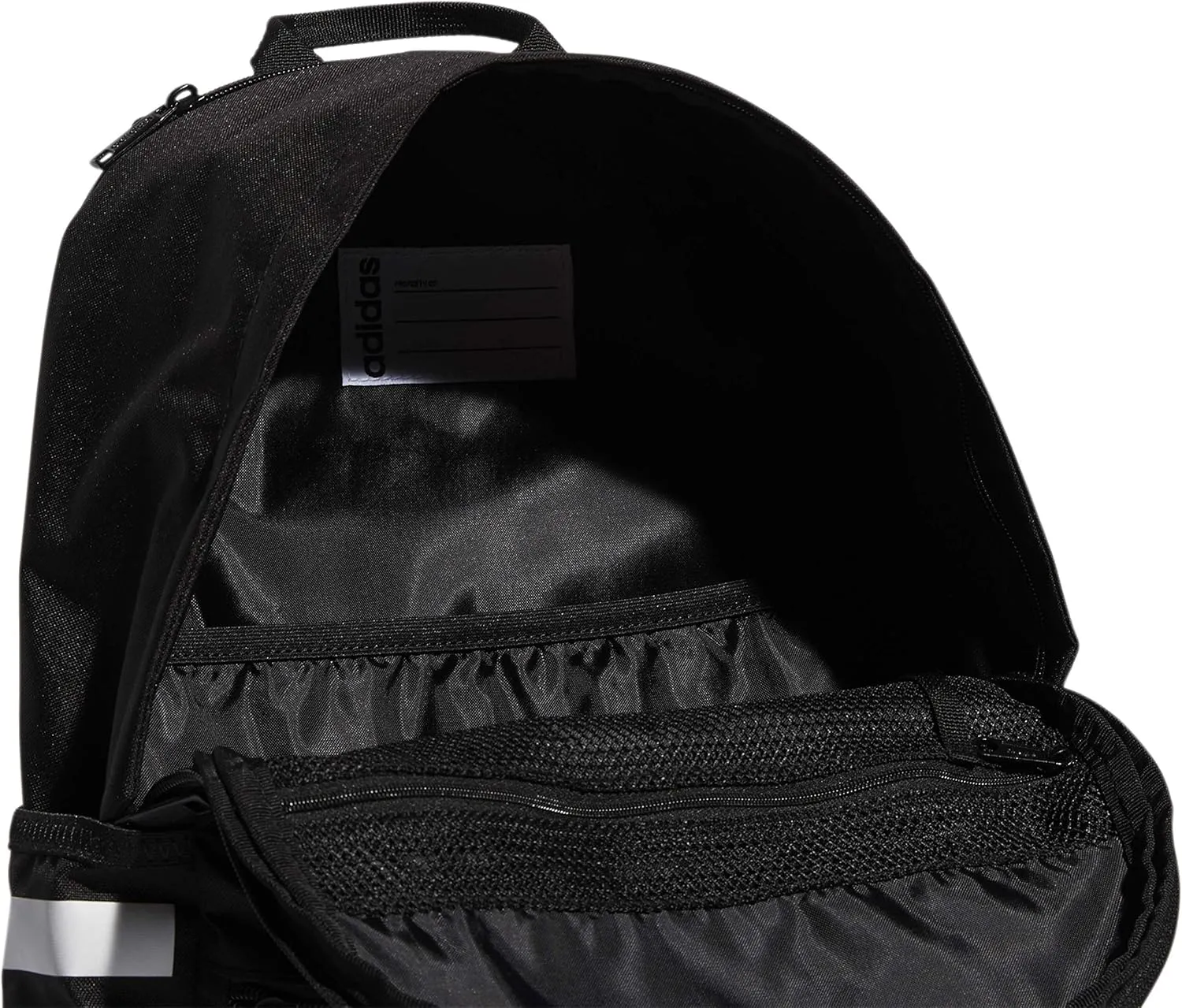 adidas Classic 3S Backpacks, Black/WhiteTest, One Size