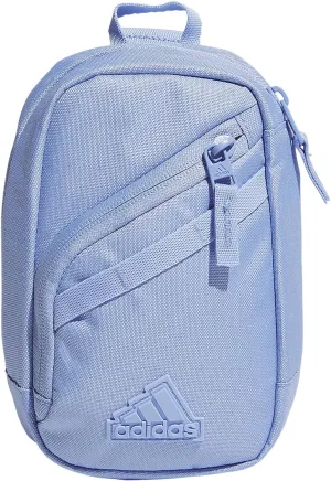adidas Prime Mini Sling Crossbody Bag, Small Size for Festivals and Travel, Blue Spark, OSFA