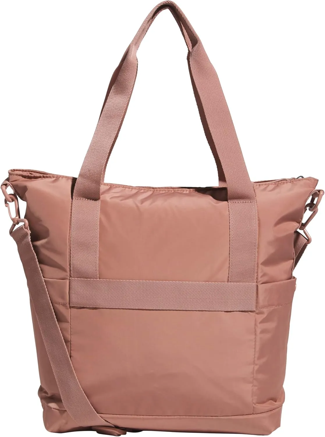 adidas Women, Large Tote, Gym Bag with Shoulder Strap, Warm Clay Pink/2.0, OSFA