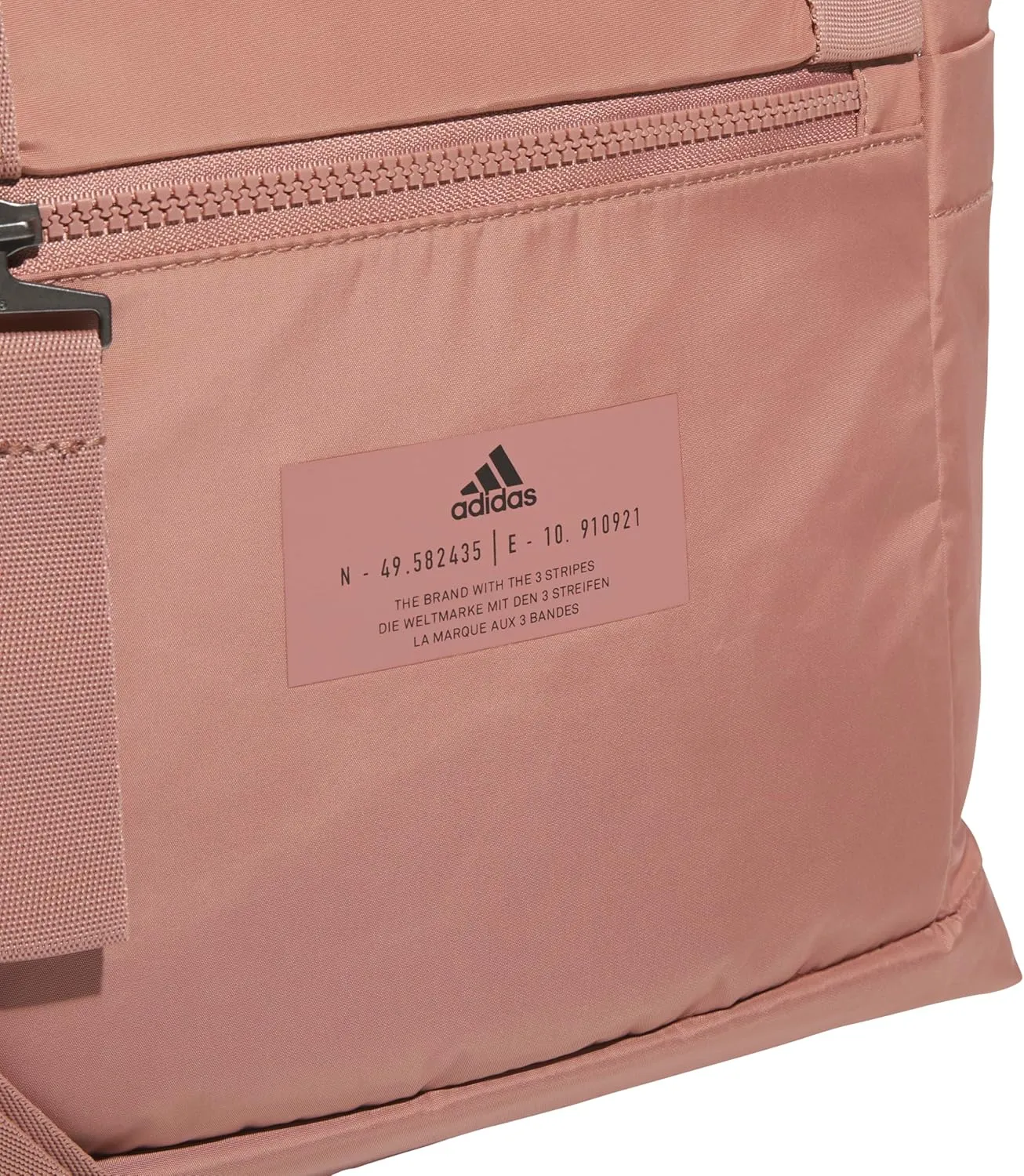 adidas Women, Large Tote, Gym Bag with Shoulder Strap, Warm Clay Pink/2.0, OSFA