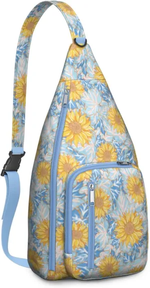 Adjustable Strap Crossbody for Women, Lightweight & Stylish Floral Design
