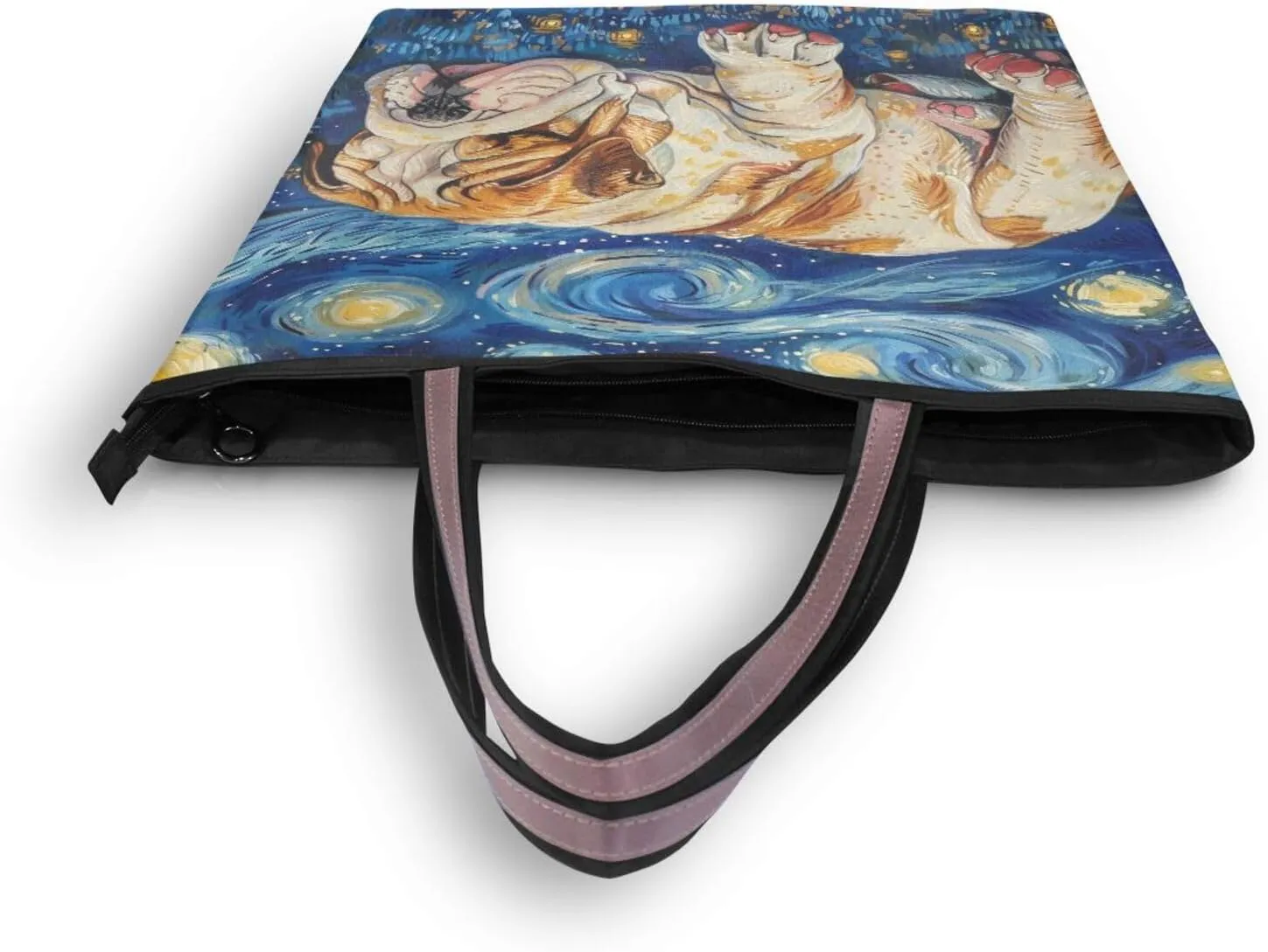 ALAZA Vintage Rose Floral Women Tote Bag Handbag Large Capacity Shoulder Bags