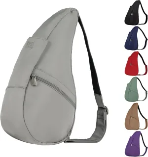 AmeriBag 17" Microfiber Crossbody Sling Healthy Back Bag