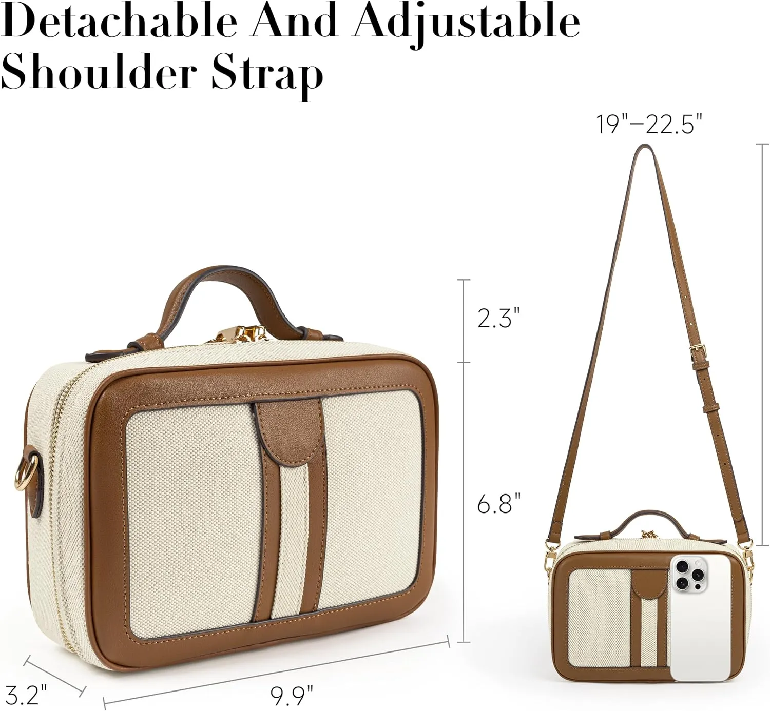 Anti Theft Crossbody Bag For Women Men Trendy. Rfid Blocking Bag Locking Zippered Travel Bag Top Handle Shoulder Handbags