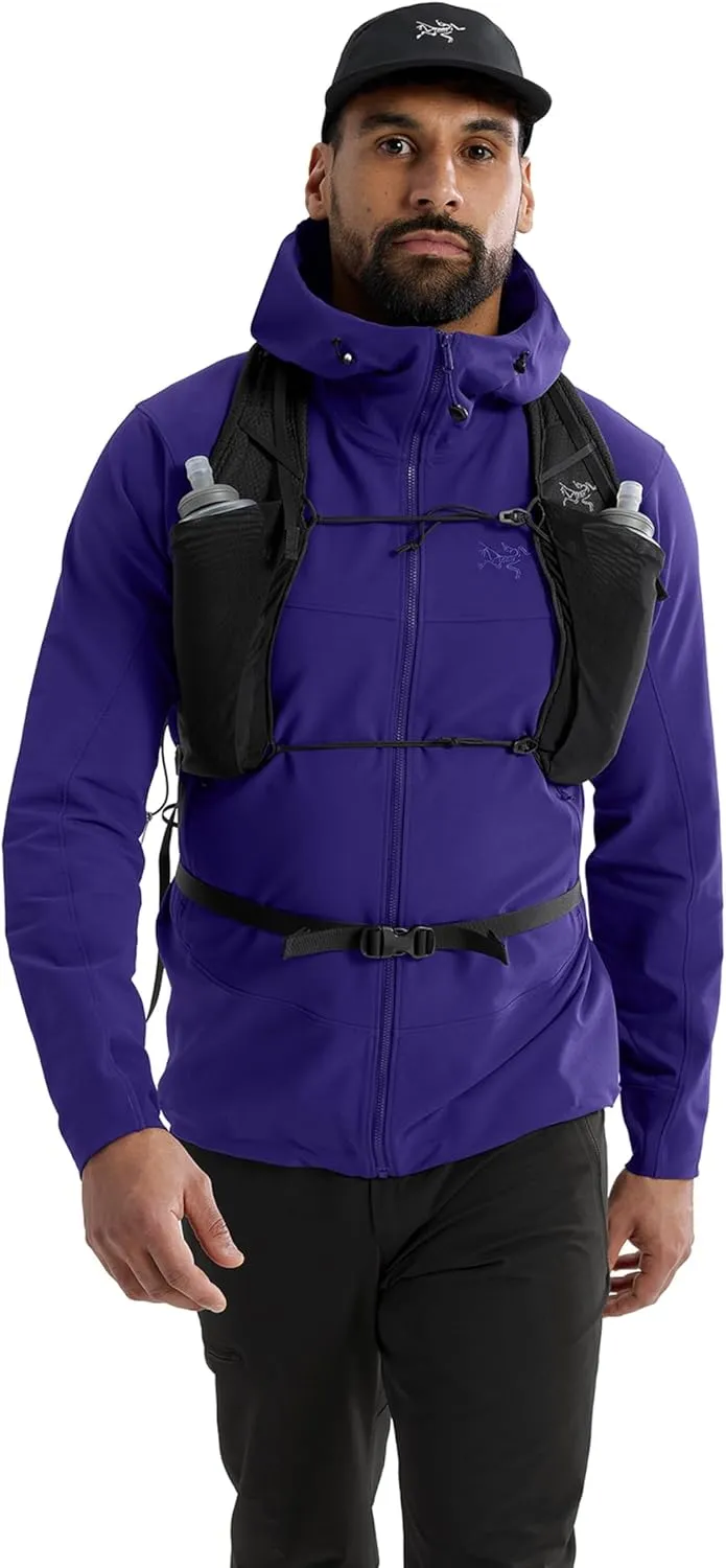 Arc'teryx Aerios 18 Backpack | Ultralight 18L Daypack with a Customizable Fit - Redesign | Black, Regular