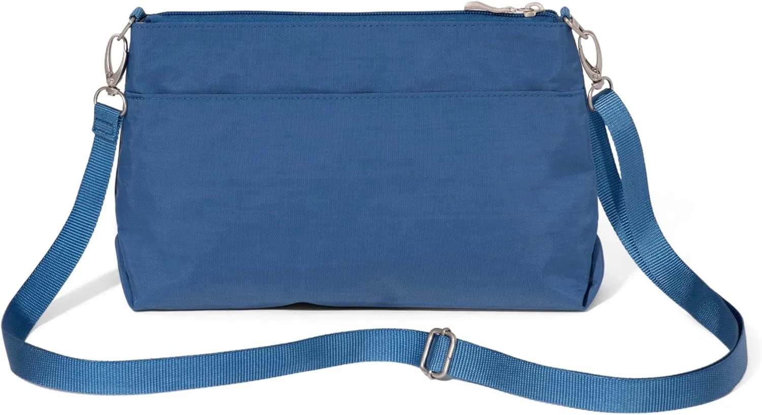 Baggallini Original Everyday 11x 7.5 Crossbody Bags for Women RFID Protected Washable Lightweight Nylon Zippered Travel Purse