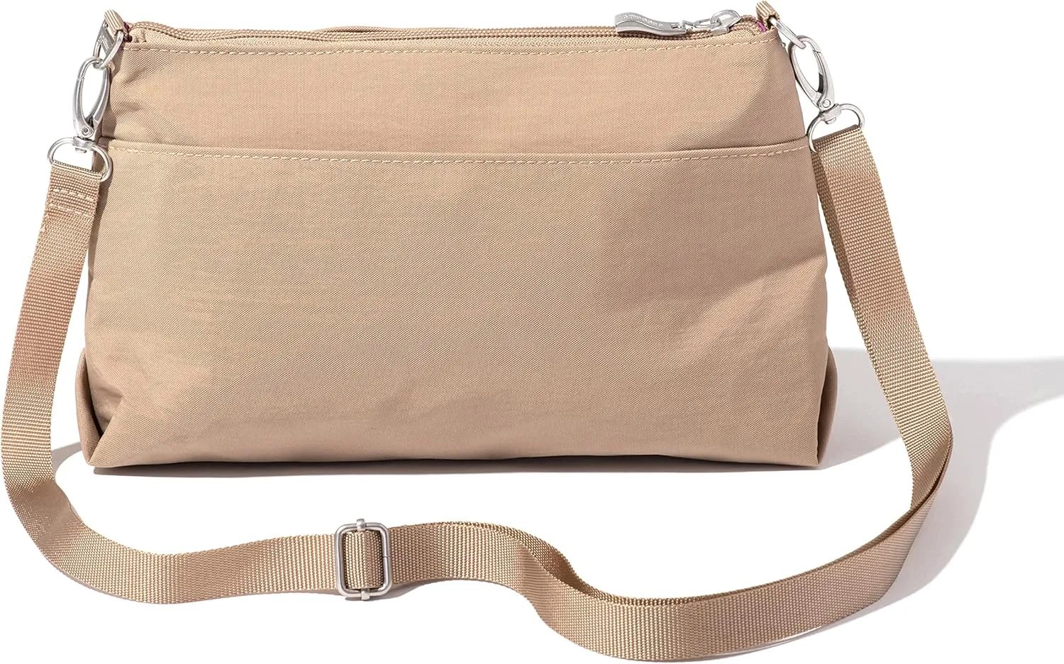 Baggallini Original Everyday 11x 7.5 Crossbody Bags for Women RFID Protected Washable Lightweight Nylon Zippered Travel Purse