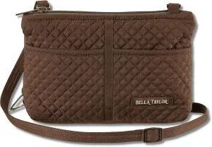 Bella Taylor Essentials Crossbody Purse with Built In Wallet