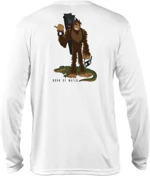 Born of Water Skunk Ape Freediving Shirt: UV UPF  50 Long Sleeve