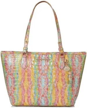 BRAHMIN Melbourne Medium Asher Tote Saltwater Taffy One Size