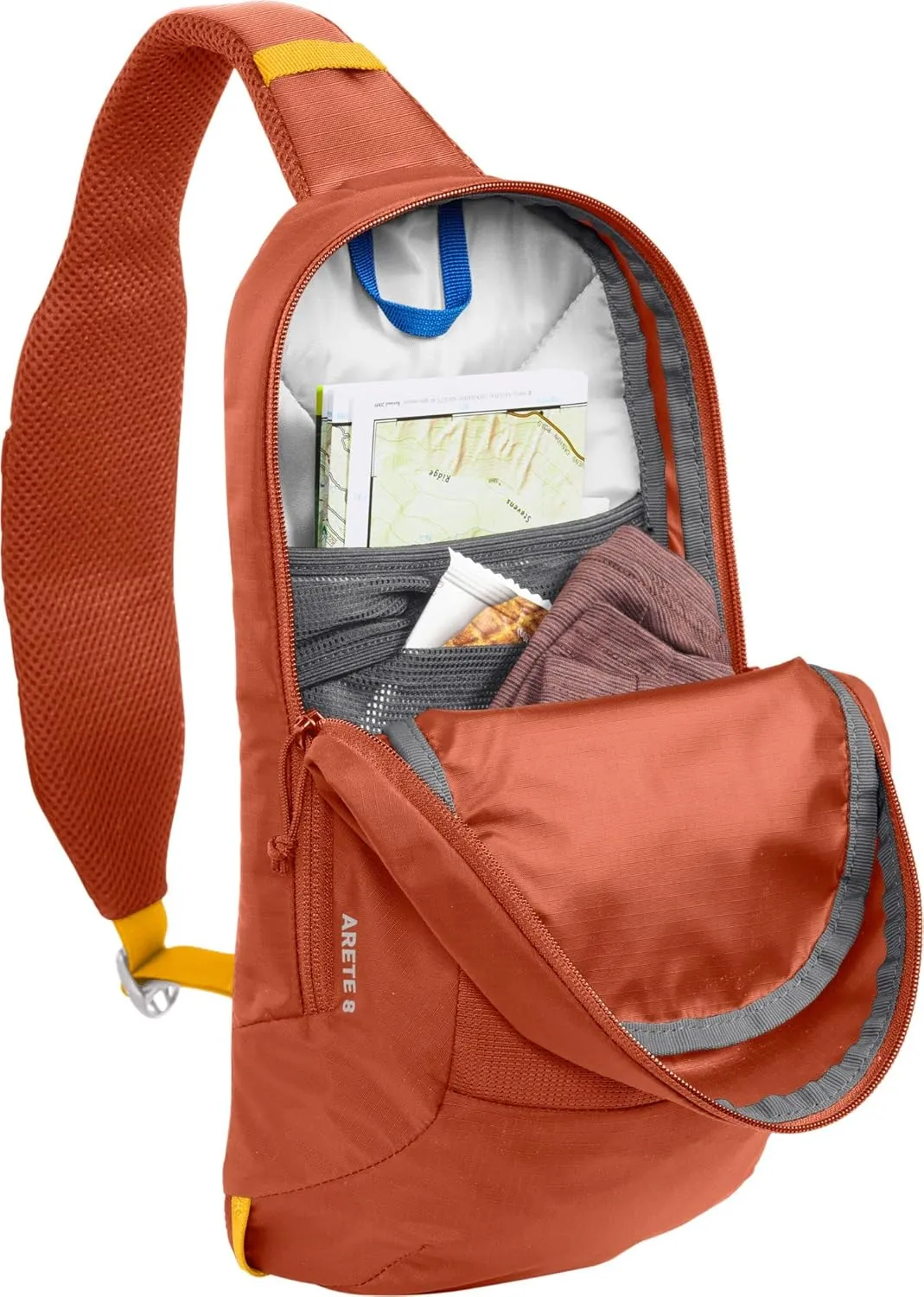 CamelBak Arete Sling 8 Hike Pack with 20oz Carry Cap Water Bottle