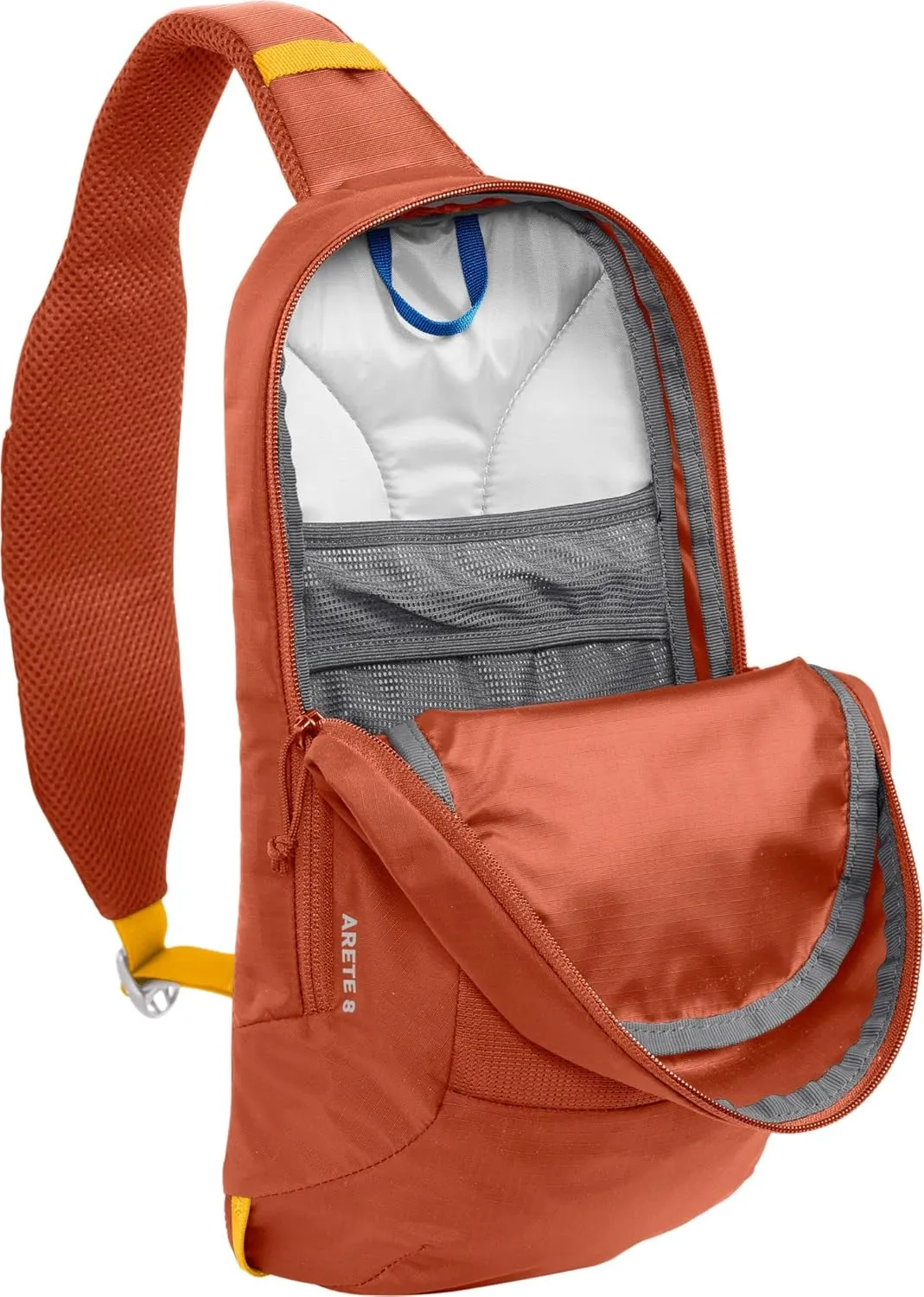 CamelBak Arete Sling 8 Hike Pack with 20oz Carry Cap Water Bottle