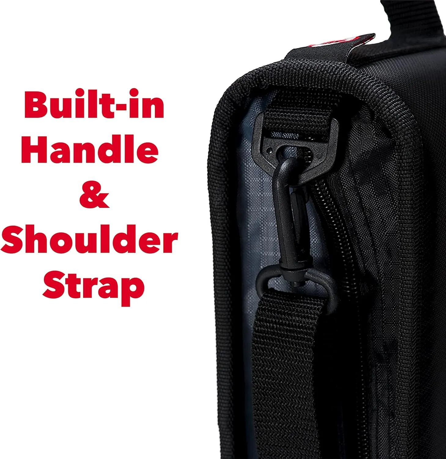 Case-it The King Sized Zip Tab Zipper Binder - 4 Inch D-Rings - 5 Subject File Folder - Multiple Pockets - 800 Sheet Capacity - Comes with Shoulder Strap - Deep Purple D-186 (4 Pack)