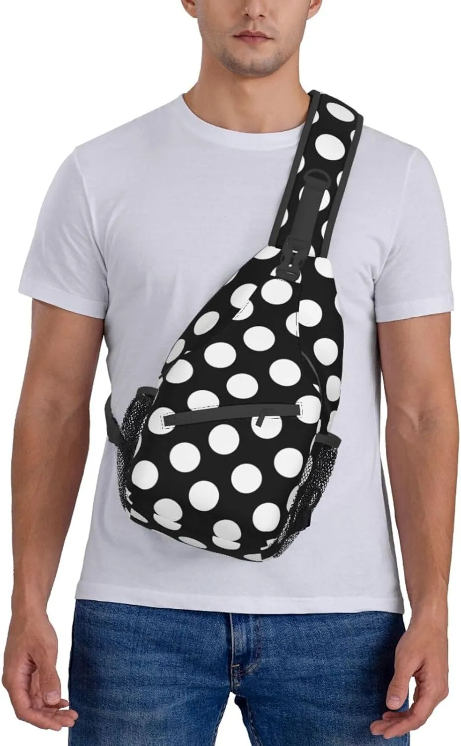 Casual Sling Bag for Women Men Travel Crossbody Sling Backpack Small Chest Shoulder Bag Gym Sports Hiking Daypack