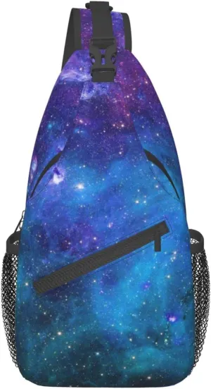 Casual Sling Bag for Women Men Travel Crossbody Sling Backpack Small Chest Shoulder Bag Gym Sports Hiking Daypack