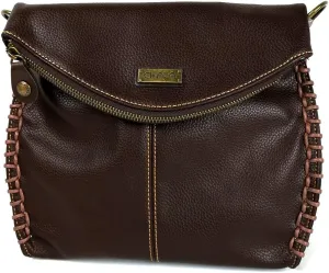 CHALA Charming Crossbody Bag Shoulder Handbag With Flap Top and Zipper Handbag Only- Multi-color