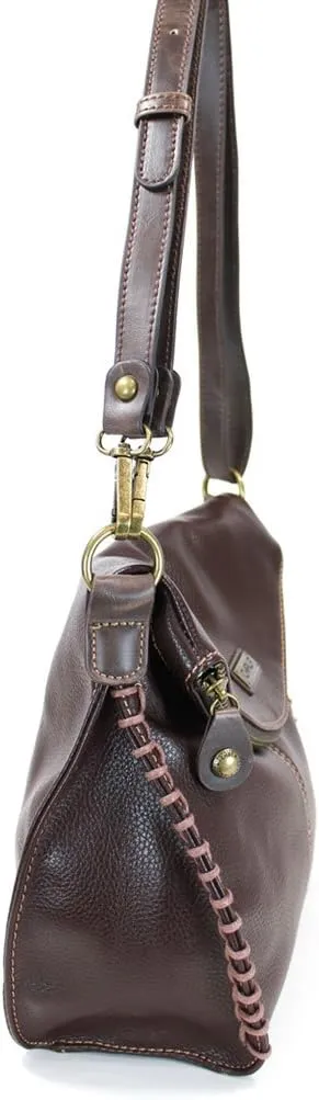 CHALA Charming Crossbody Bag Shoulder Handbag With Flap Top and Zipper Handbag Only- Multi-color