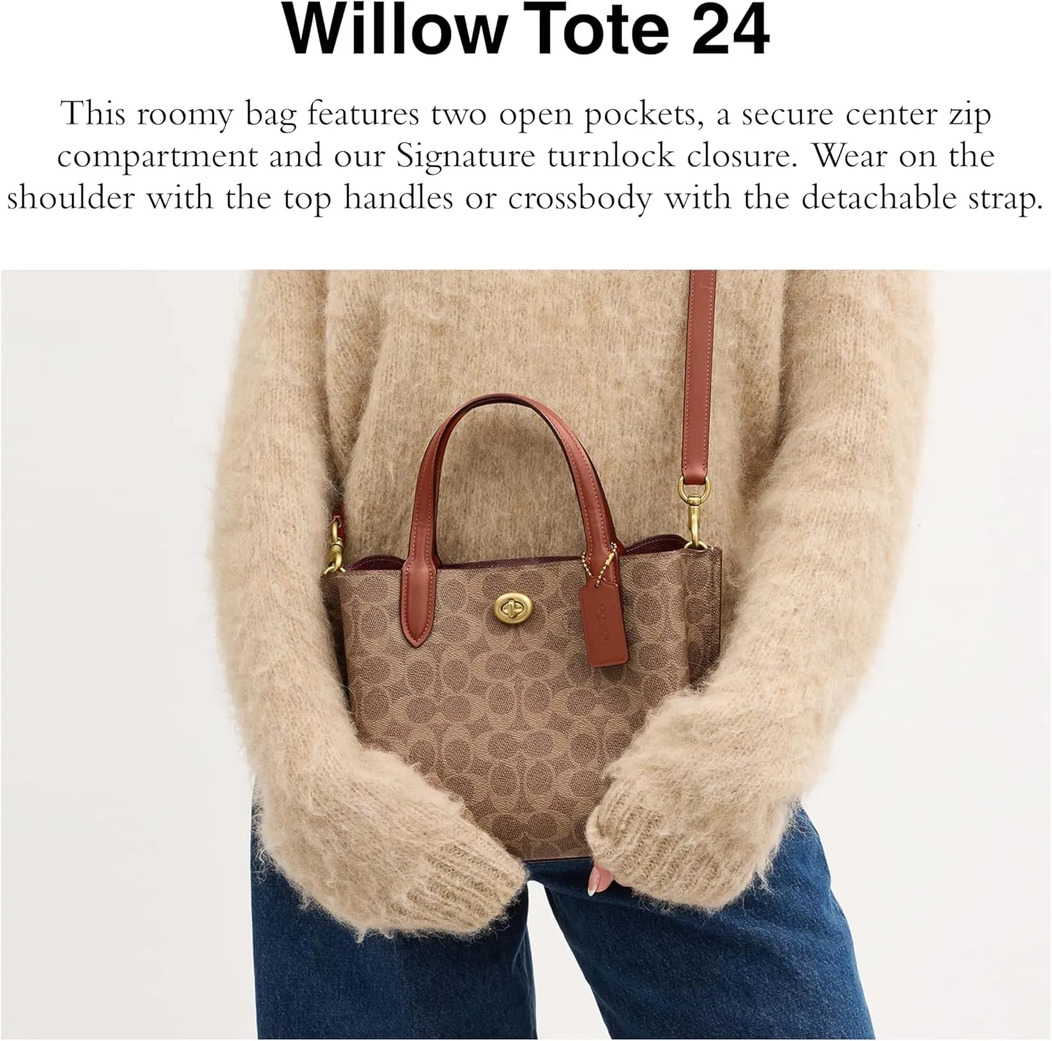 Coach Willow Tote 24