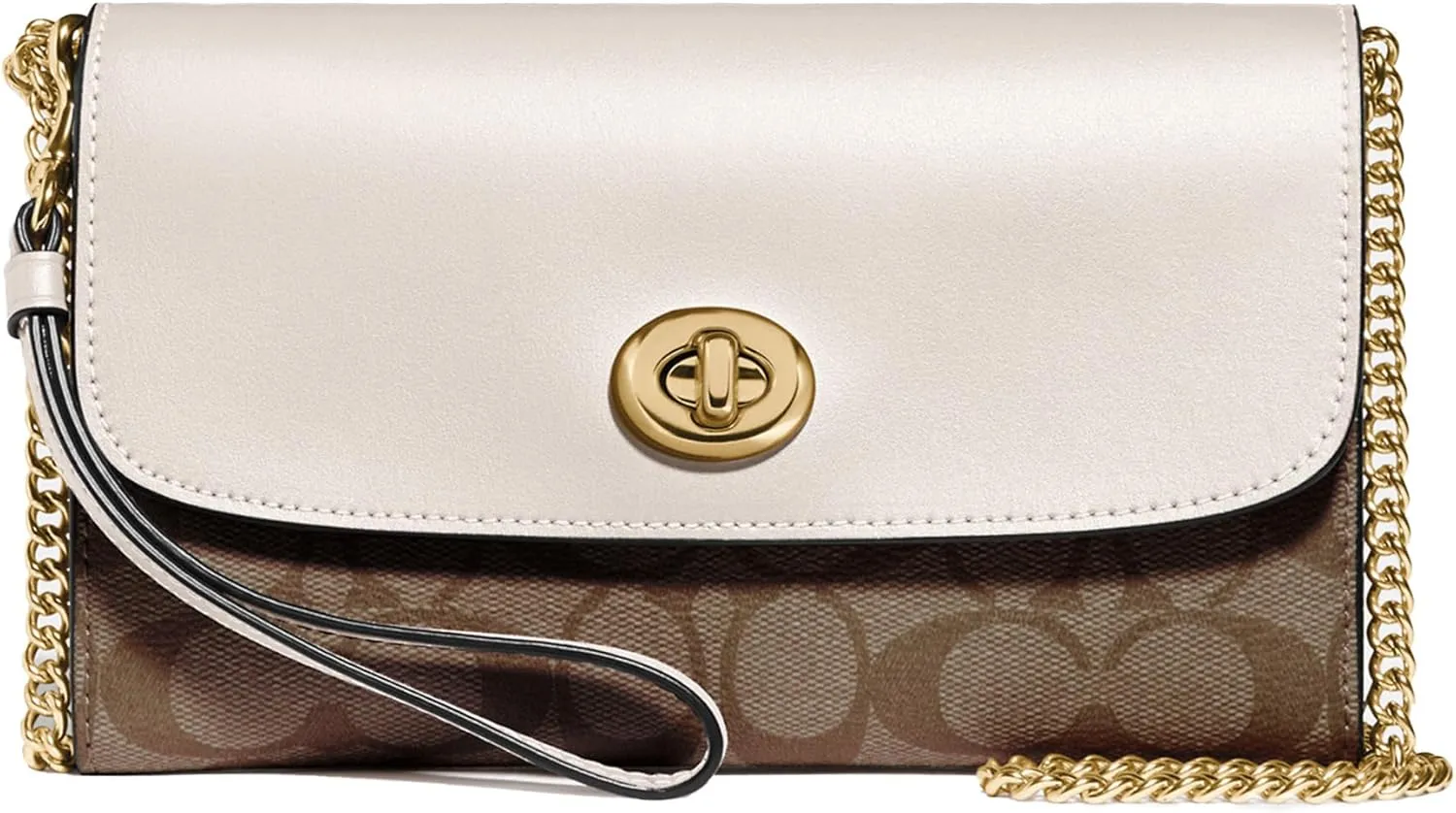 Coach Women's Signature Chain Crossbody Bag