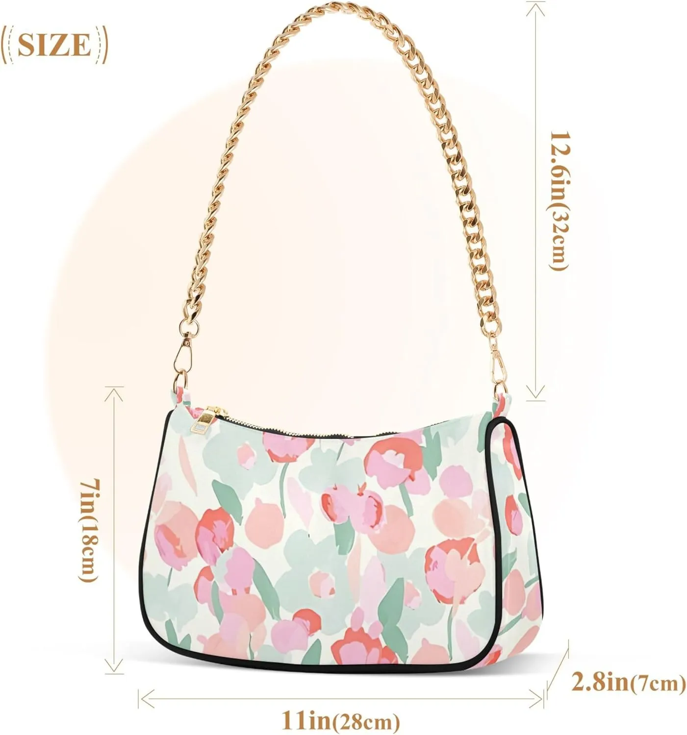 Crocodile Bush Green Cute Purse Bag Small Hobo Bag Women Small Handbag Chain Shoulder Bags Formal