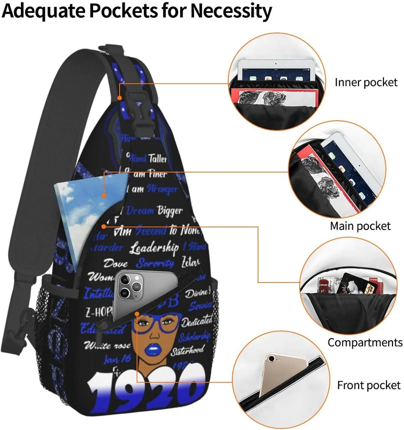 Crossbody Sling Backpack: Anti-Theft Design For Travel
