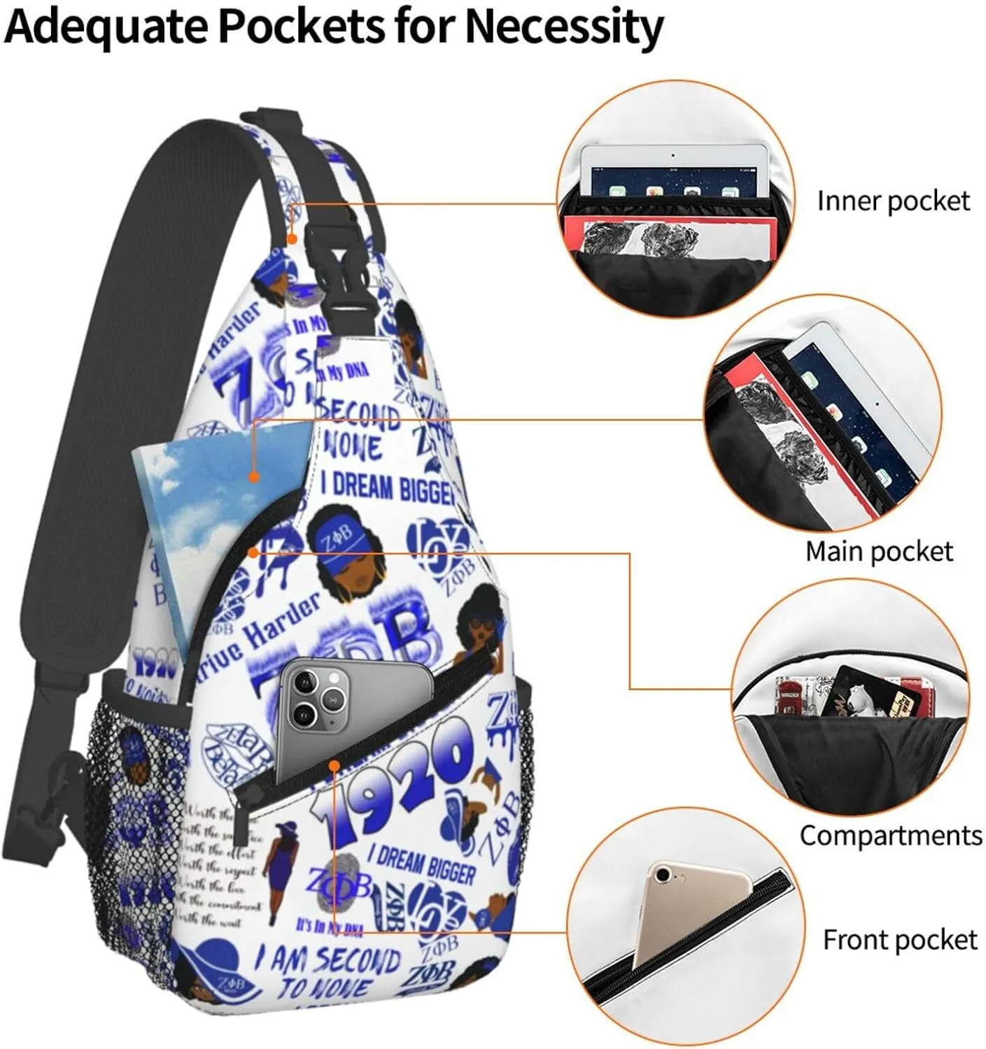 Crossbody Sling Backpack: Anti-Theft Design For Travel