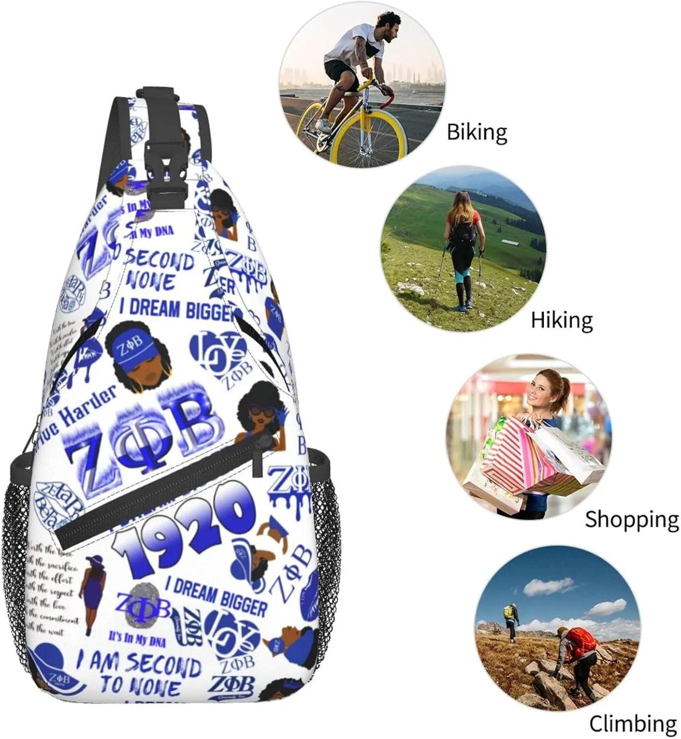 Crossbody Sling Backpack: Anti-Theft Design For Travel