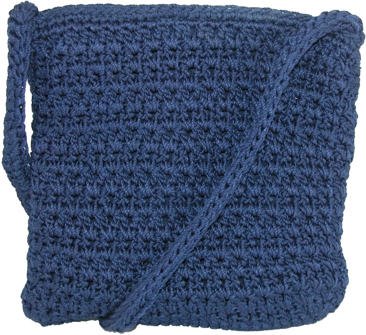 CTM® Women's Crochet Crossbody Handbag
