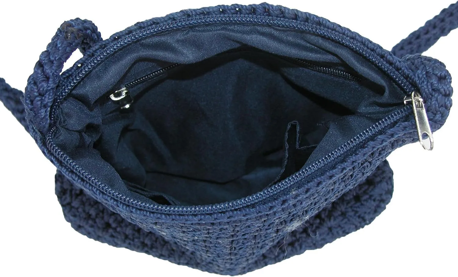 CTM® Women's Crochet Crossbody Handbag