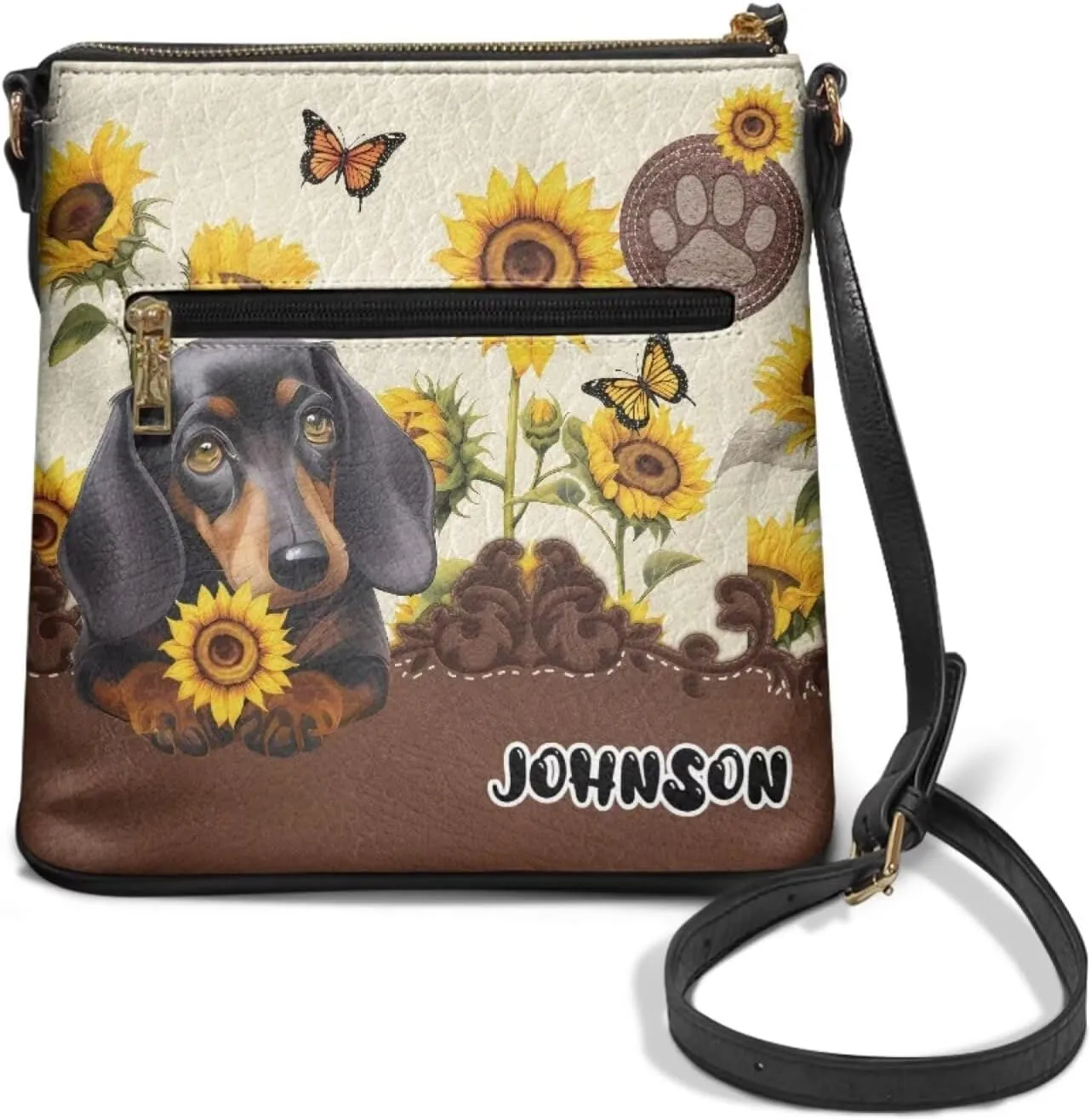 Customized Crossbody Bag for Women Leather Crossbody Purse Handbag Shoulder Bag for Shopping Dating