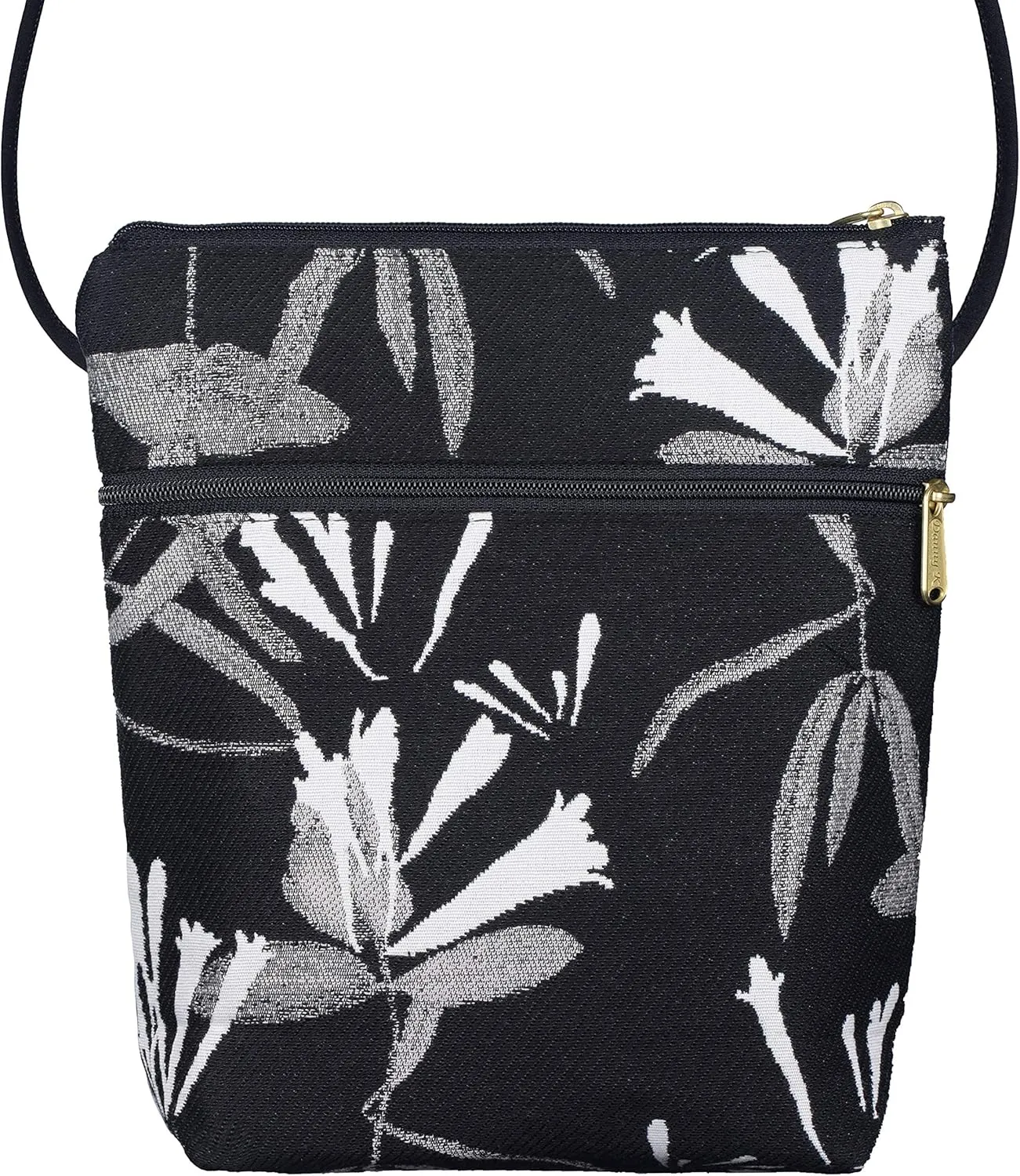 Danny K. Women's Tapestry Bella Purse Crossbody Handbag, Adjustable Cord, Handmade in USA
