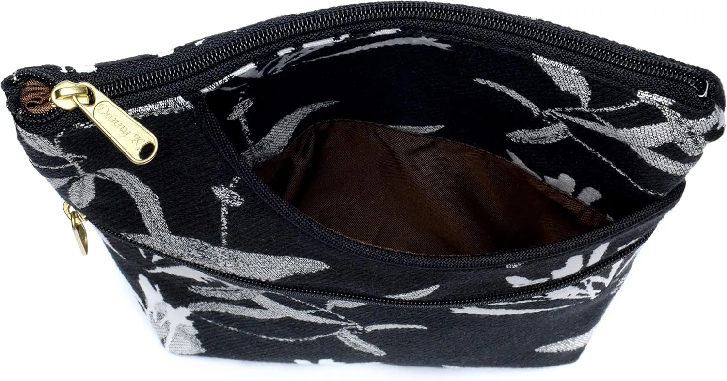 Danny K. Women's Tapestry Bella Purse Crossbody Handbag, Adjustable Cord, Handmade in USA