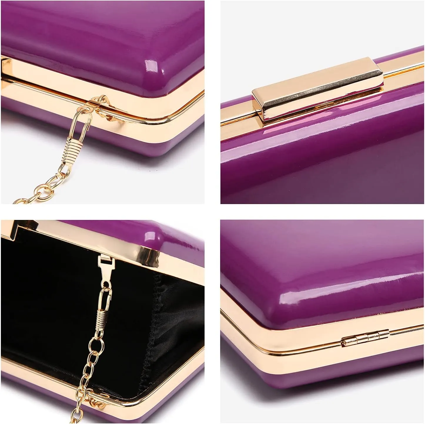 Dasein Women Evening Purses Clutch Bags Formal Party Clutches Wedding Purses Cocktail Prom Handbags