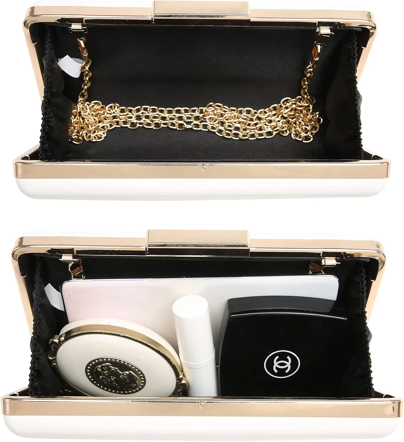 Dasein Women Evening Purses Clutch Bags Formal Party Clutches Wedding Purses Cocktail Prom Handbags