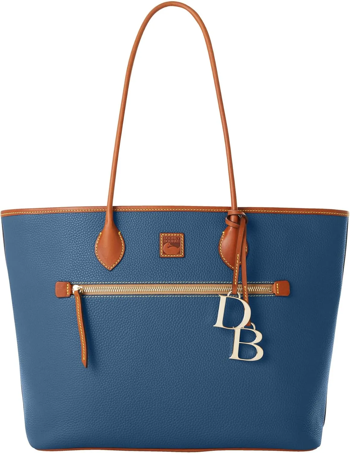 Dooney & Bourke Large Tote Bags for Women, Large Leather Tote Bag with Zipper Pockets and Long Shoulder Straps