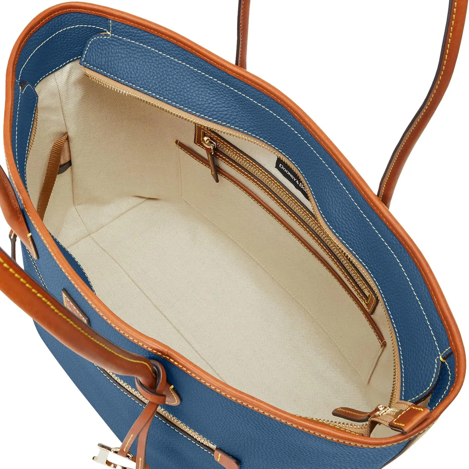 Dooney & Bourke Large Tote Bags for Women, Large Leather Tote Bag with Zipper Pockets and Long Shoulder Straps