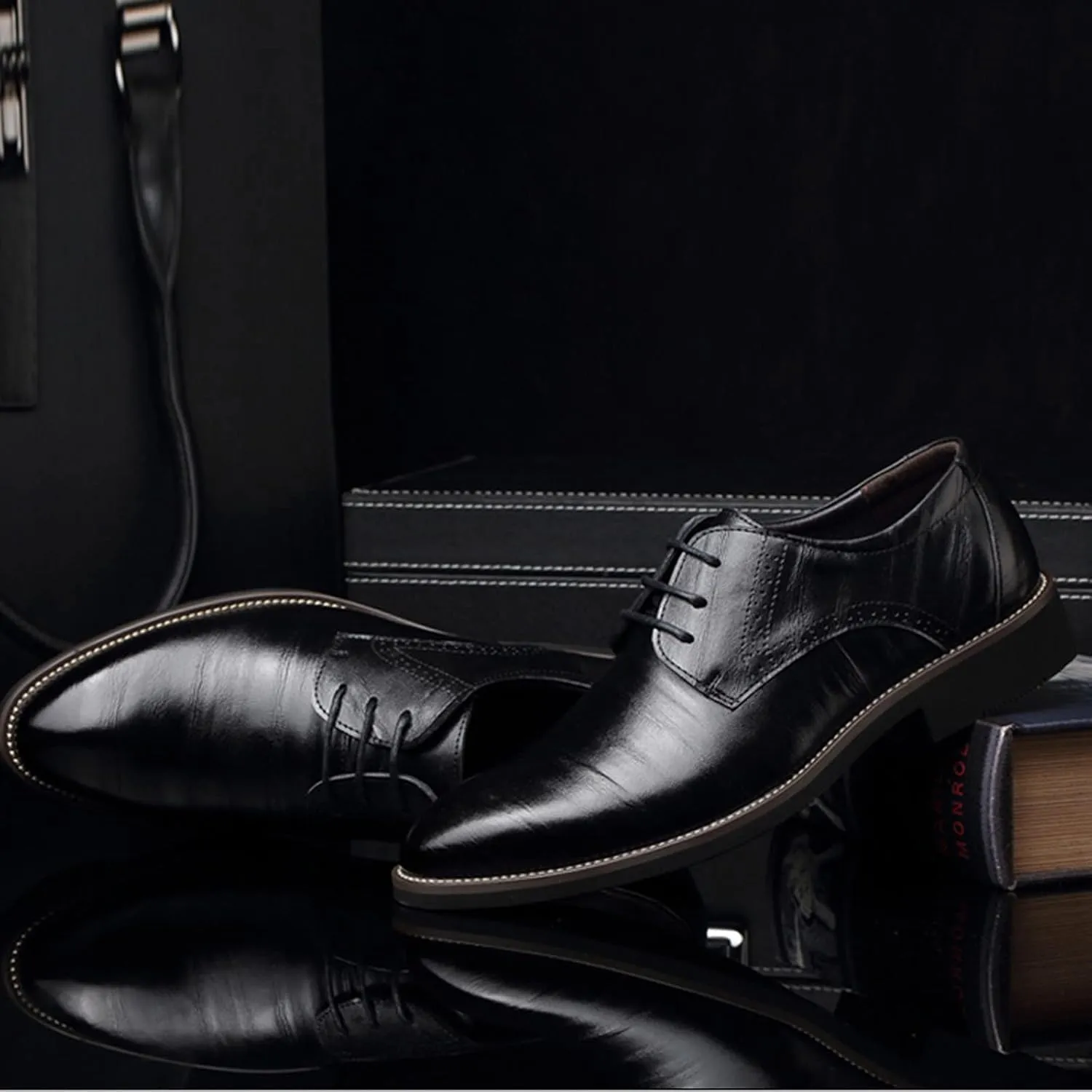 Dress Shoes for Men Comfortable Fashion Dress Sneakers Loafers Mens Oxfords Walking Dress Business Casual Shoes