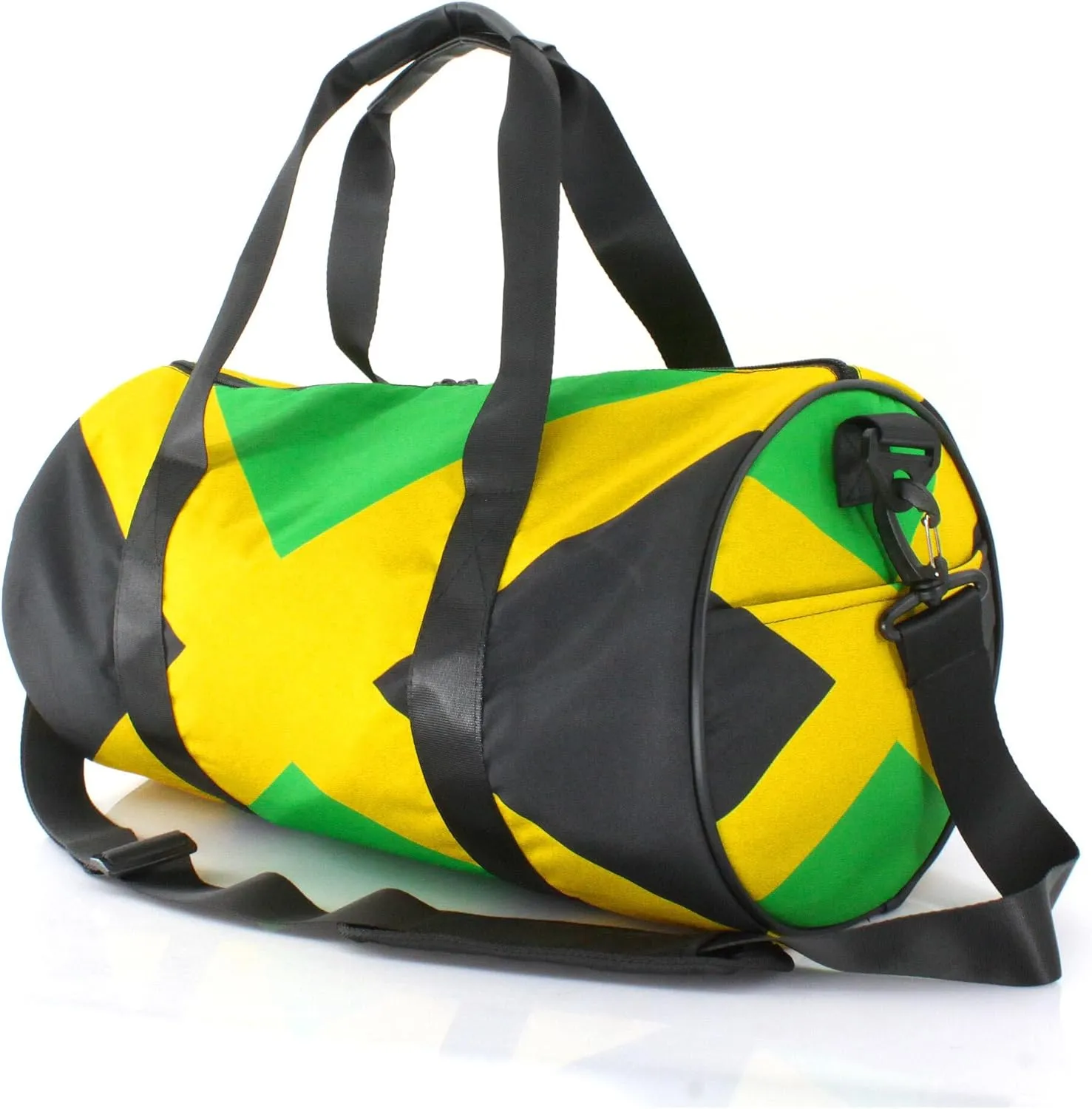 Duffel Bag Gym Bag for Men Women Lightweight with Inner Pocket for Travel Sports Swimming Fitness Shoulder Strap Jamaica Reggae(Jamaica)