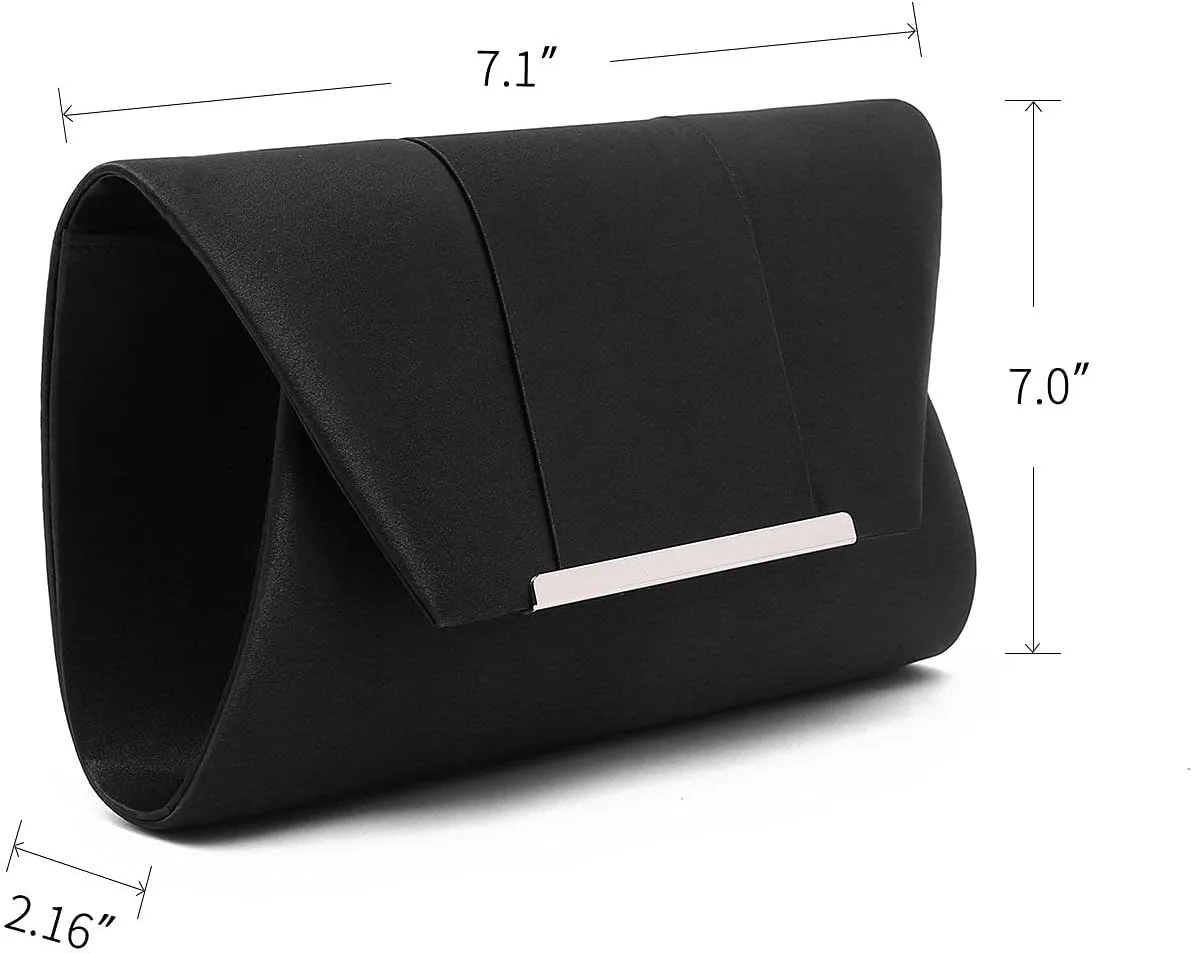 Evening Clutch Purse Prom Party Envelope Bag Elegant Formal Wedding Envelope Handbag