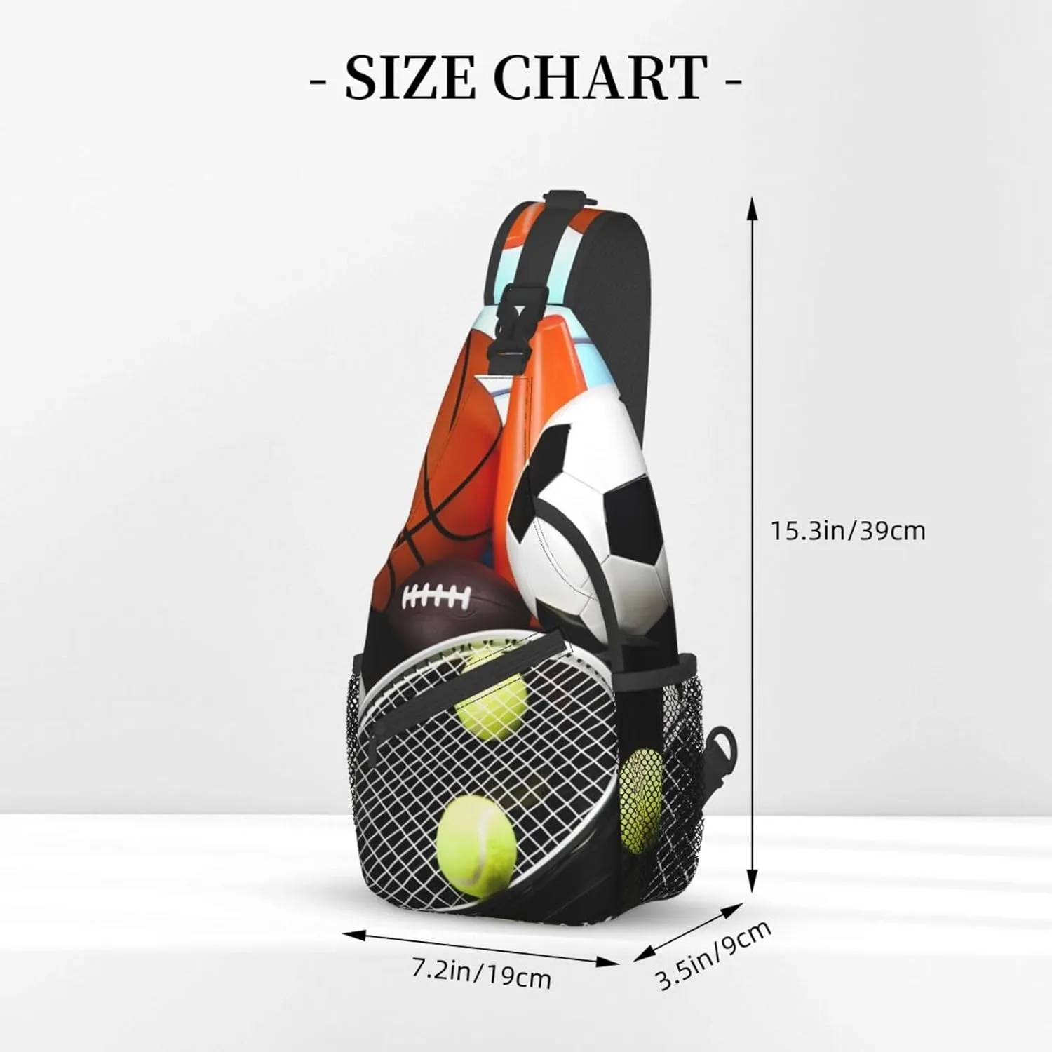 Fashion Chest Sling Bag For Women Men Adjustable Strap Crossbody Shoulder Backpack Hiking Travel Fashion Unisex Daypack