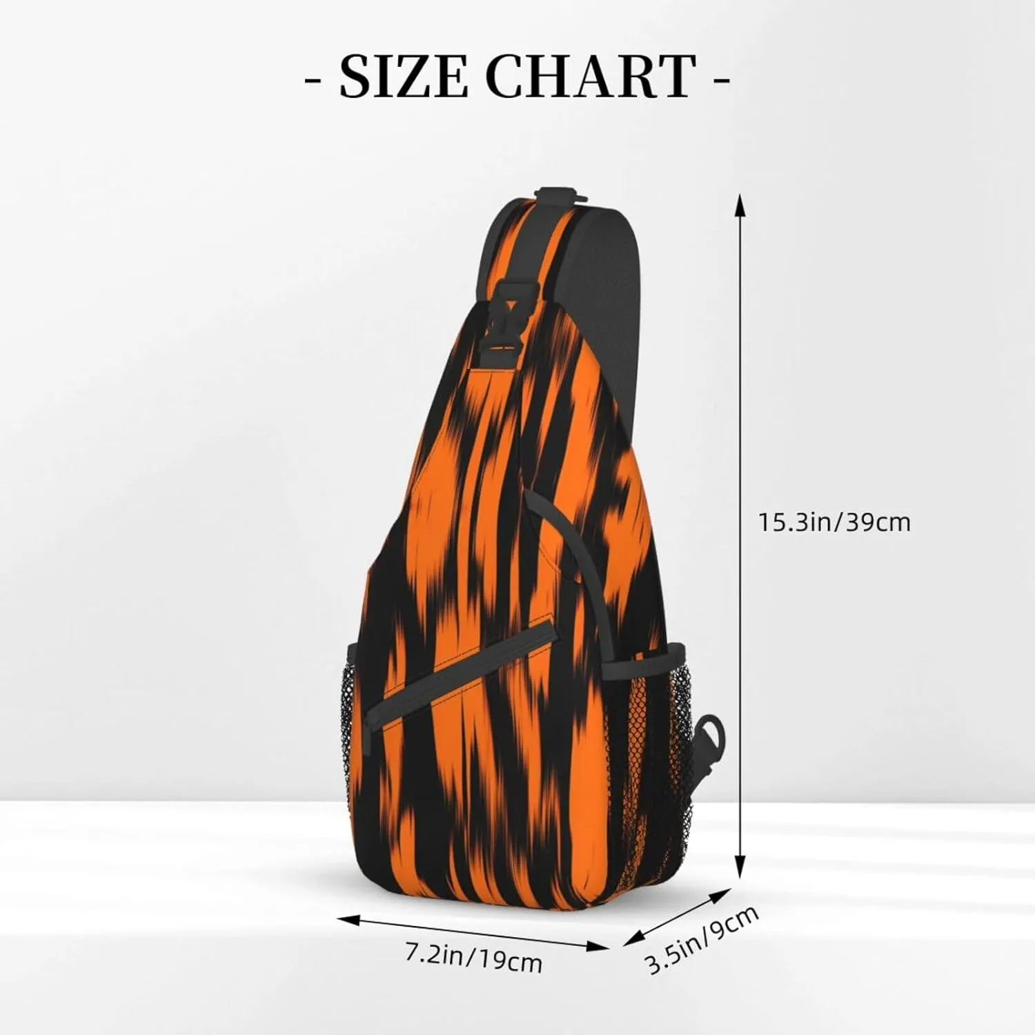Fashion Chest Sling Bag For Women Men Adjustable Strap Crossbody Shoulder Backpack Hiking Travel Gym Unisex Daypack