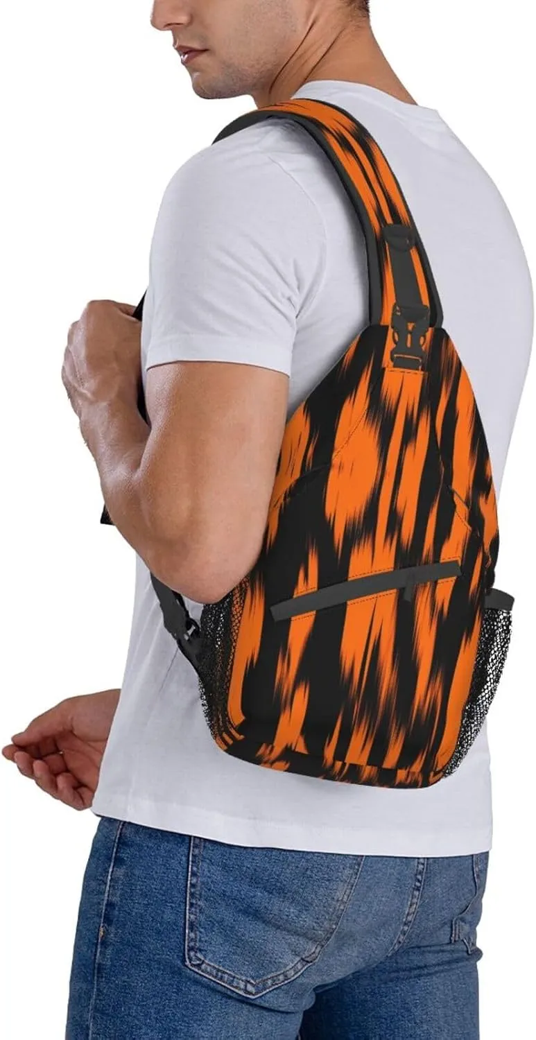 Fashion Chest Sling Bag For Women Men Adjustable Strap Crossbody Shoulder Backpack Hiking Travel Gym Unisex Daypack