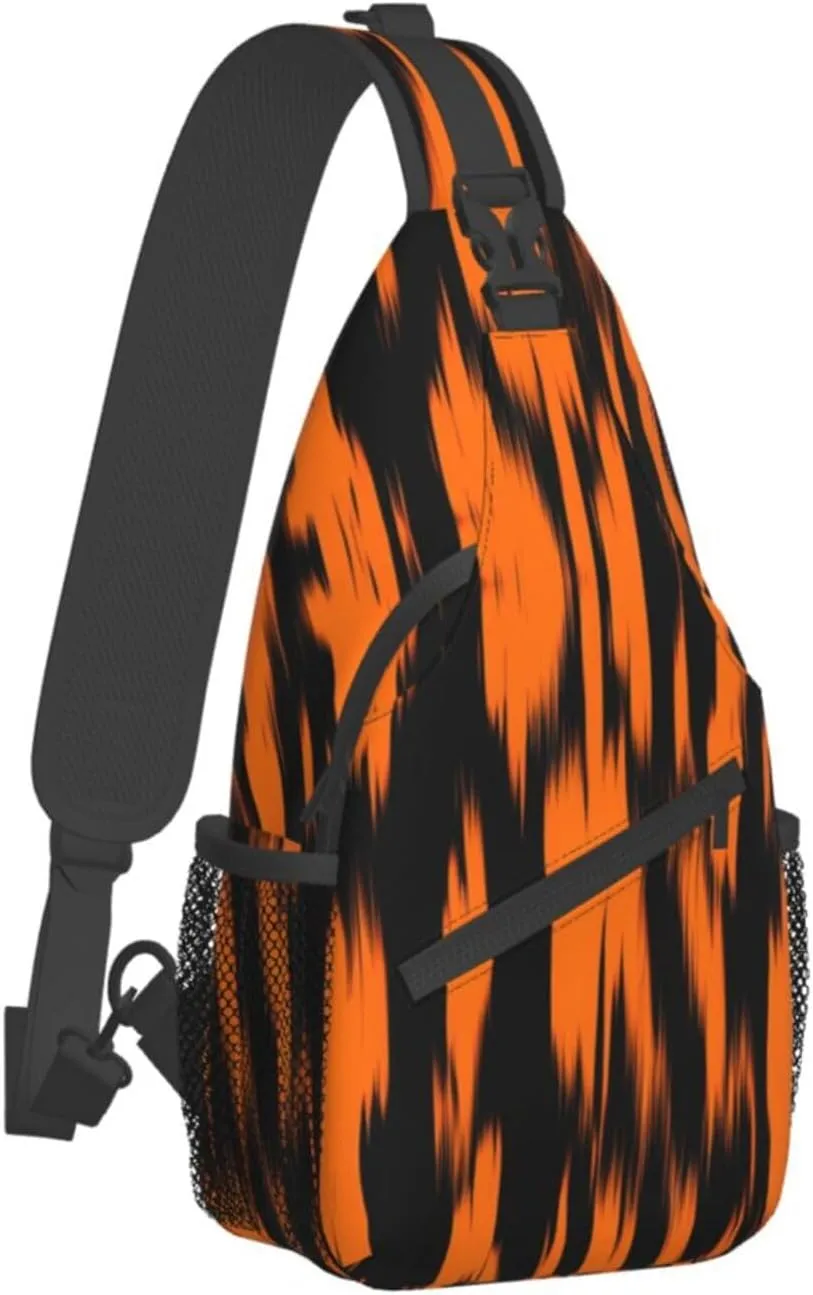 Fashion Chest Sling Bag For Women Men Adjustable Strap Crossbody Shoulder Backpack Hiking Travel Gym Unisex Daypack
