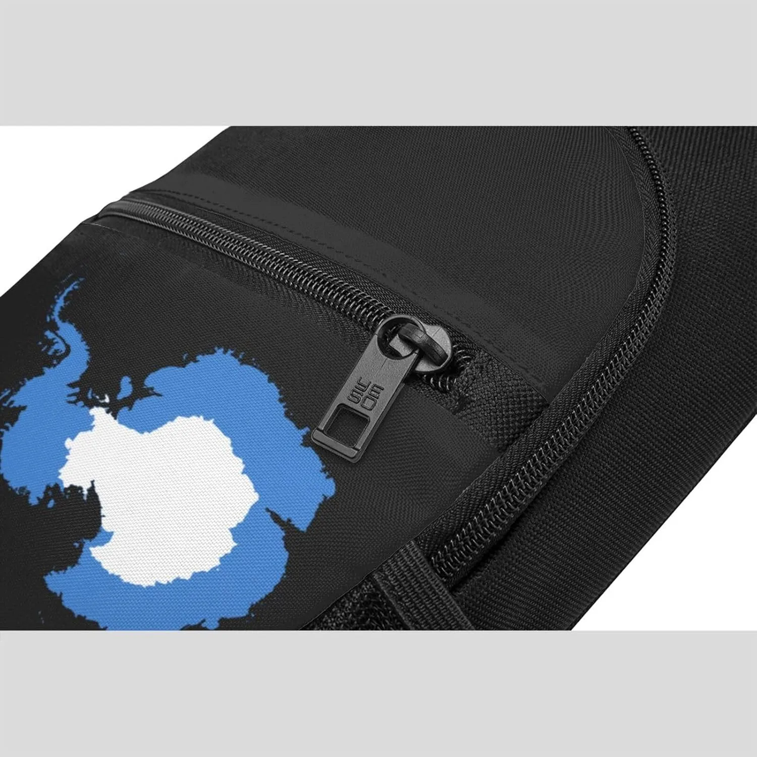 Flag Map of Antarctica Sling Bag Crossbody Backpack Shoulder Casual Daypack Bags for Men Women