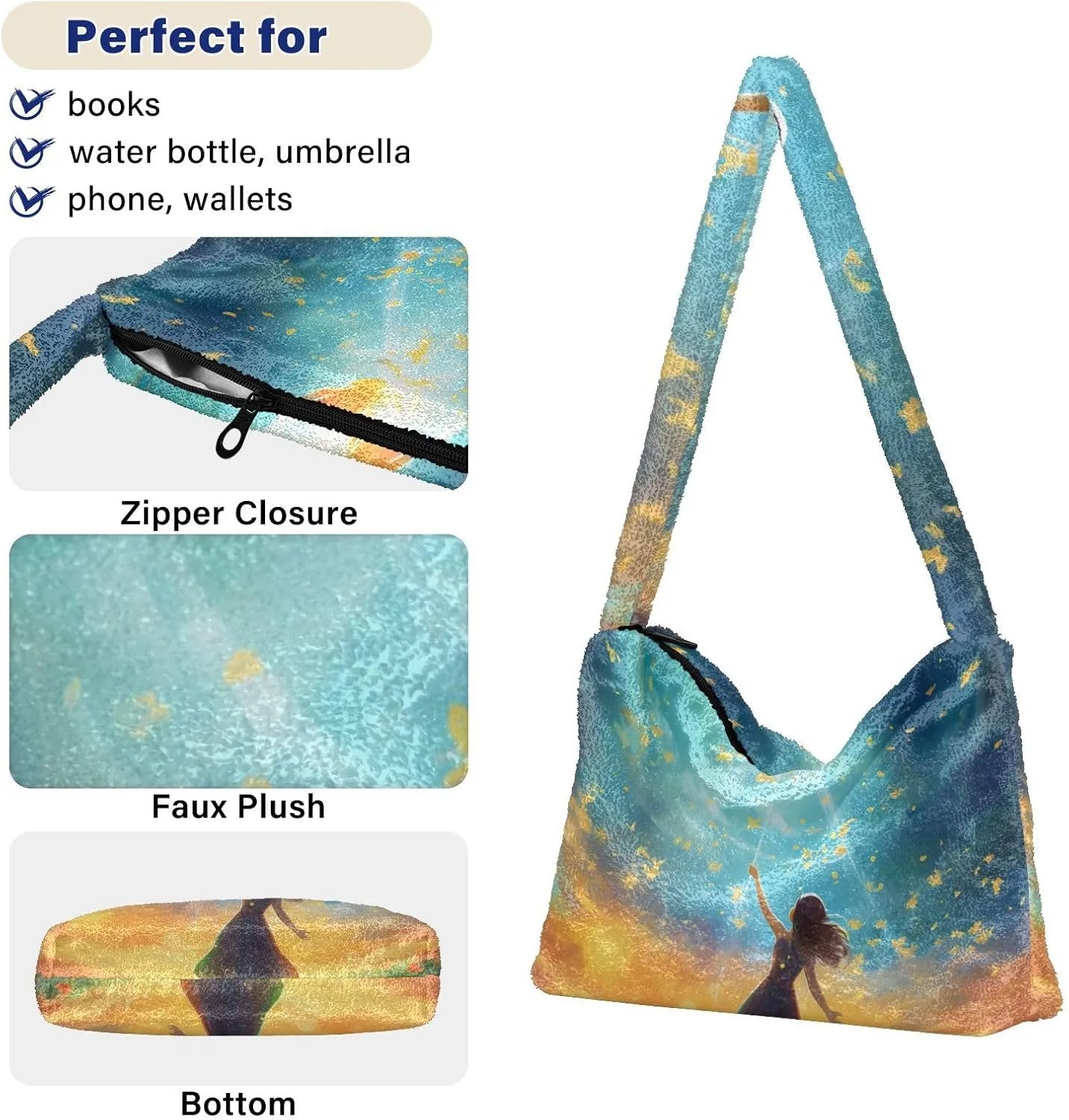 Floral Peony Flowers Lady Shoulder Bag, Handbag Shoulder Bag, Hand Bag for Ladies