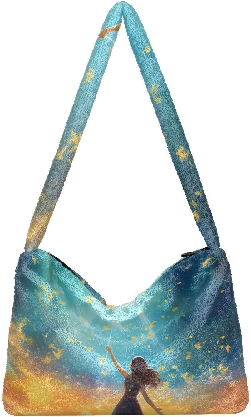 Floral Peony Flowers Lady Shoulder Bag, Handbag Shoulder Bag, Hand Bag for Ladies