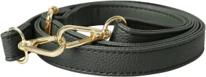 Full Grain Leather Purse Strap Replacement Crossbody, Adjustable Microfiber Bag Strap for HandBag, Shoulder Strap with Metal Swivel Hooks for Purse Making - 0.7 Inch Wide