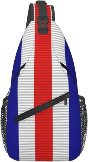 Gallant Unit Citation Ribbon Crossbody Bags For Women Men Chest Backpack Gym Shoulder Bag Travel Outdoor Sports Casual Crossbody Bags